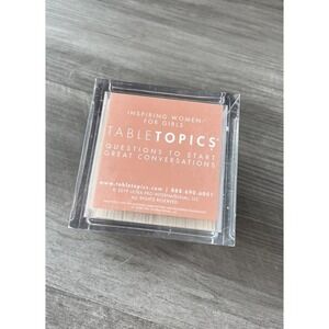 Table Topics Inspiring Women: Questions to Start Great Conversations Cards